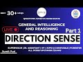 Direction sense  questions asked by jkssb  best 30 mcqs  rpf ssc  jkssb jkpsc exams part 1