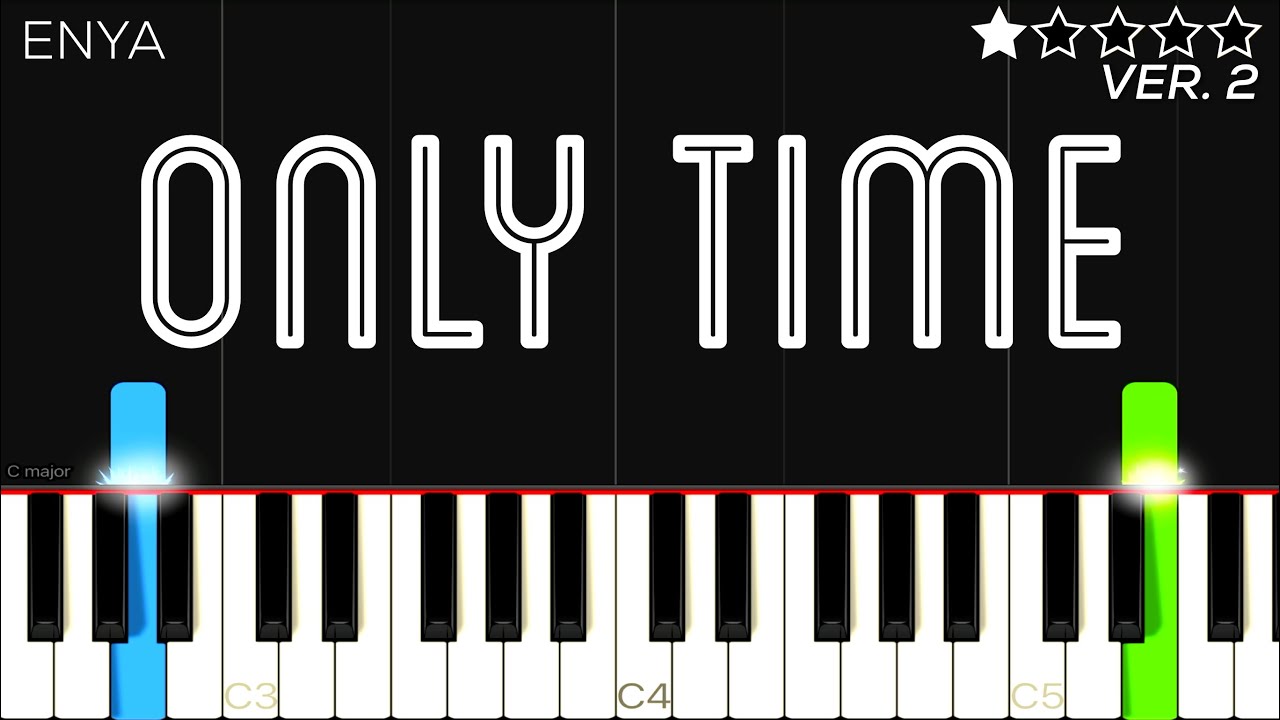 Enya - Only Time | EASY Piano Tutorial