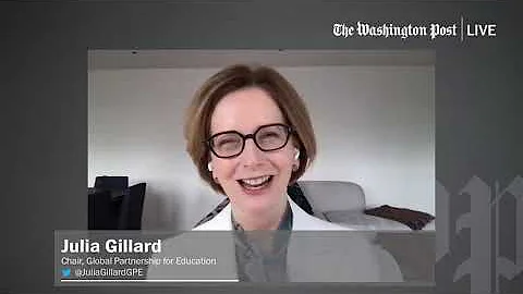 Julia Gillard says one key to economic growth is investing in girls