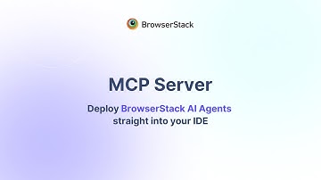 Supercharge Your IDE with BrowserStack AI Agents via MCP