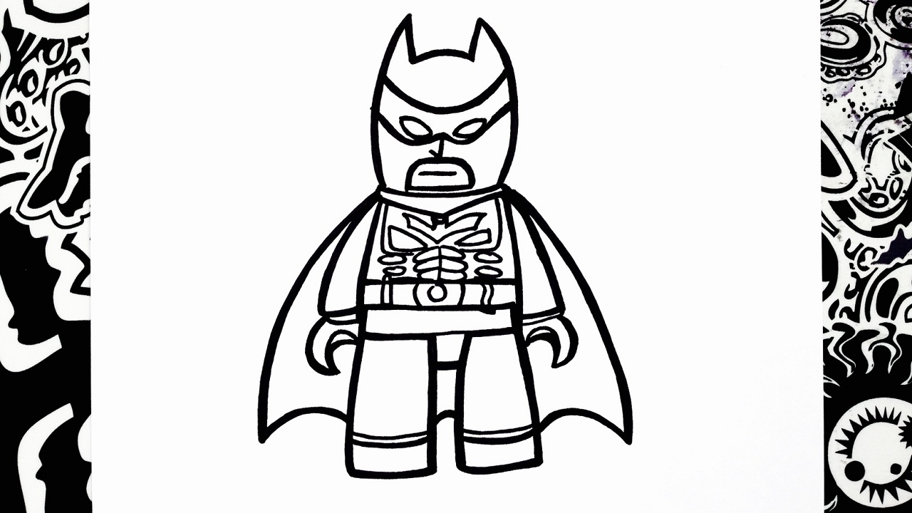 dibujos lego batman