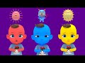 Bath Song + More Nursery Rhymes &amp; Clean the Virus Kids Songs बच्चे गा रहे हैं | Lime And Toys