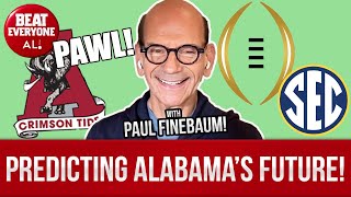 PAUL FINEBAUM predicts Alabama's future! ⏳ The top college football coach he calls ANNOYING 👀