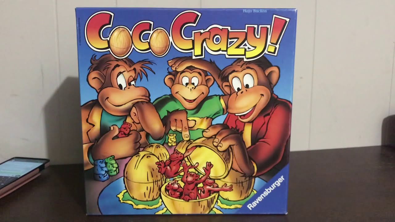 score Sophie Modtager maskine Coco Crazy Board Game by Ravensburger - Speech & Language Target ideas for  parents SLP and SLPA - YouTube