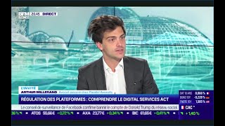 Digital Services Act Dsa Réguler Les Plateformes - Interview Arthur Millerand Parallel Avocats