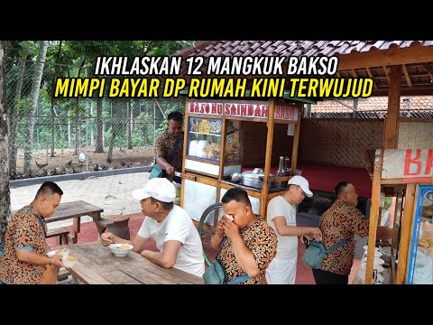 DIMAS ASAL MALANG IKHLASKAN 12 MANGKUK BAKSO | MIMPI BAYAR DP RUMAH KINI TERWUJUD