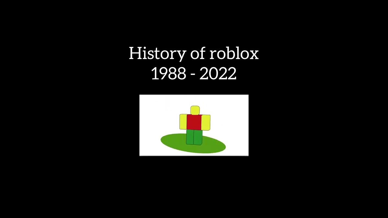 Roblox History 1988 2022 Roblox YouTube Hq720 2 