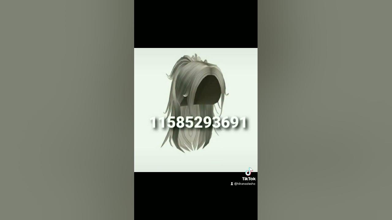 code for Brookhaven hair - YouTube