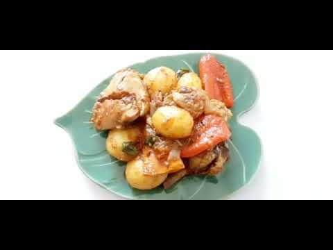 Video: Wie Man Kartoffeln Mit Hühnchen In Einem Slow Cooker Schmort: Wir Kochen In Einer Halben Stunde Ein Herzhaftes Abendessen
