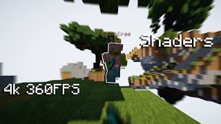 High Quality Ranked Skywars [4k 360 FPS SHADERS]