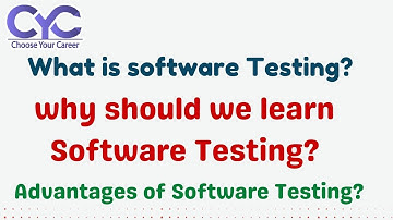 What is software Testing? | testing online course in hyderabad | CYC | Vanya Raj