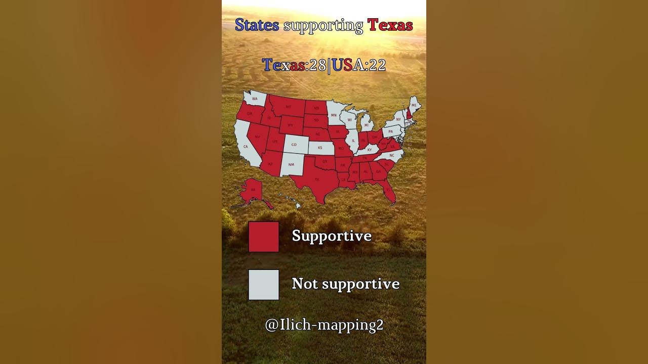States supporting Texas geography mapping texas YouTube