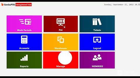 SambaPos: Taking orders and accepting payment
