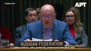 "Poetins oorlogsmachine aanwakkeren": Oekraïense Melnyk versus Russische Nebenzia in verhitte con...