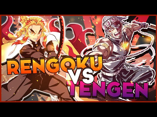 Fãs de Demon Slayer discutem sobre quem é mais poderoso, Rengoku ou Tengen?