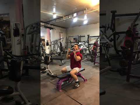 ضغط حديد امامي وسط جالس