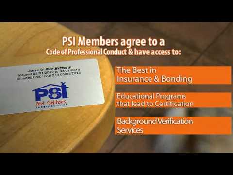 Find a professional pet sitter at petsit.com - video from Pet Sitters