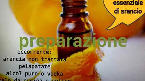 Come fare olio essenziale di agrumi?