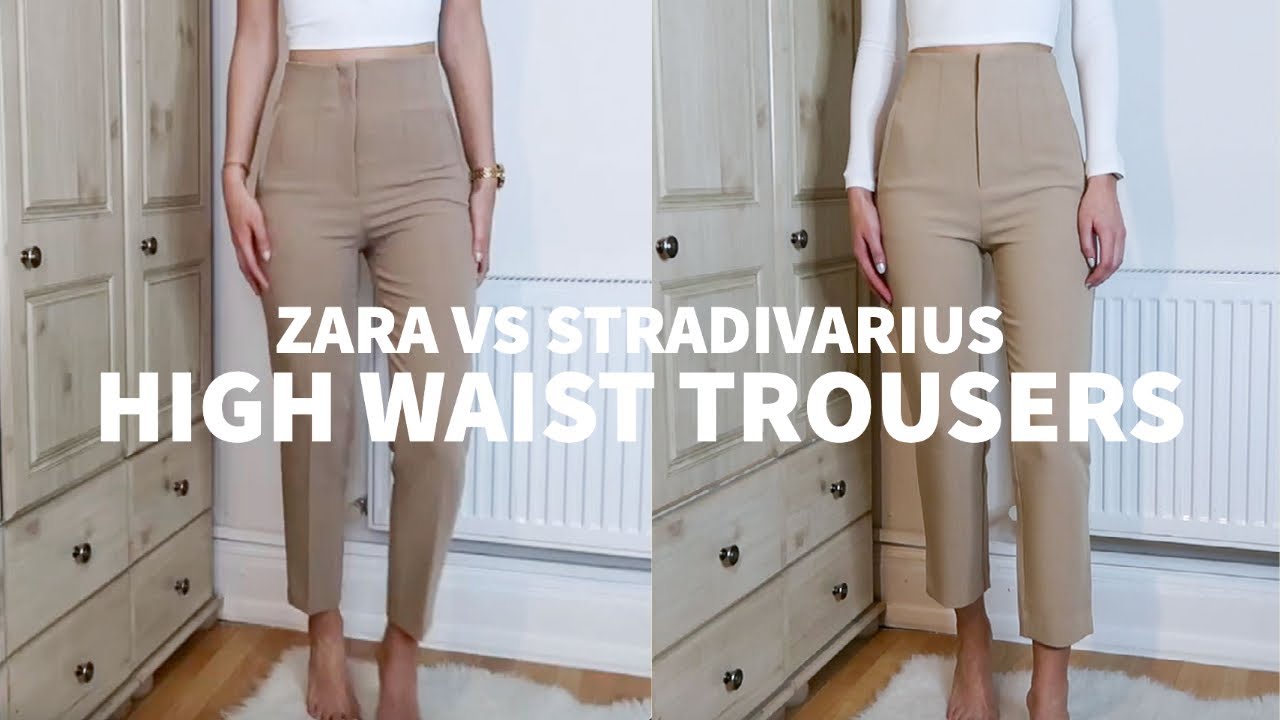 Zara High Waist Pants Review