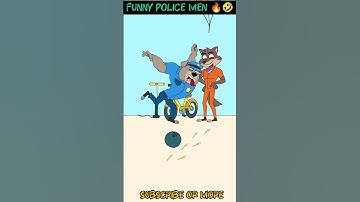funny police men 😂😜 | Tricky Twist puzzle 🧩 Gameplay #shorts