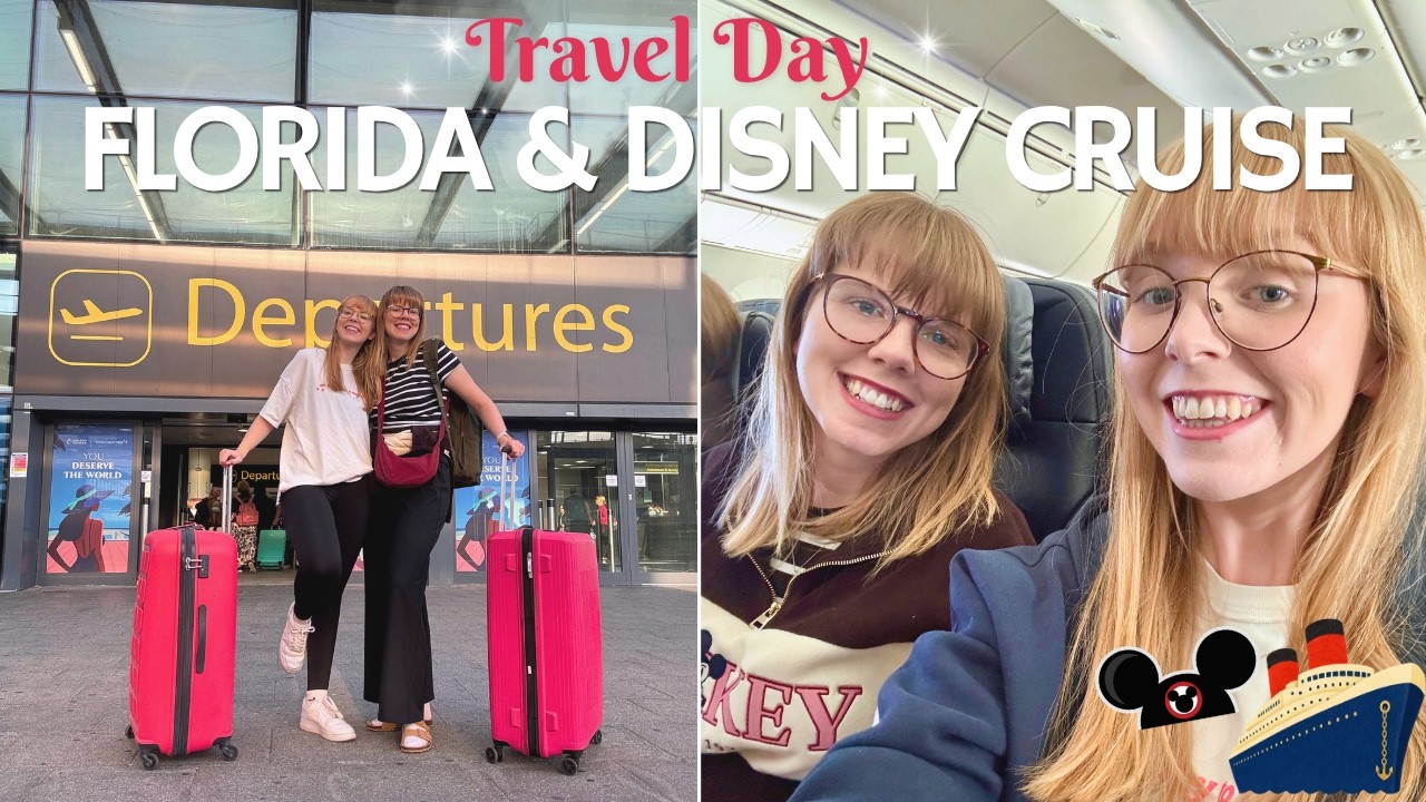 FLORIDA TRAVEL DAY ✨✈️ | UK to Florida with TUI | Disney Wish Cruise, Cocoa Beach & Publix 🇺🇸