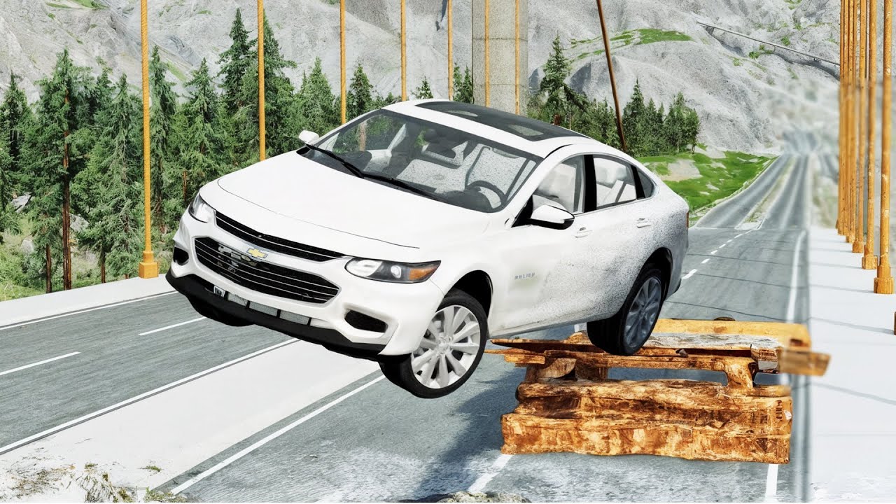 KIM UZOQQA SAKRAYDI UzAUTO VS NEMIS MASHINALARI! MALIBU HAMMASIDAN TEZMI?! BEAMNGDRIVE