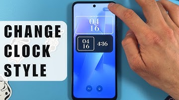 How to Change Lock Screen Clock Style on Xiaomi Redmi 13