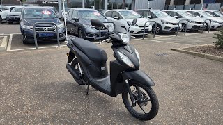 2025 HONDA VISION - MATTE GALAXY BLACK METALLIC