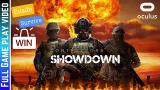 Evade: Survive: Win: Contractors Showdown GAMEPLAY on Quest 3: No Edits or Commentary