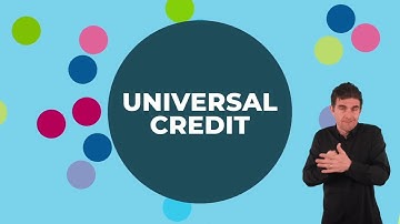 Universal Credit explained — help while waiting for a payment - British sign language (BSL)