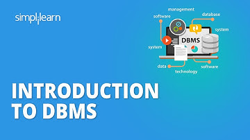 Introduction To DBMS - Database Management System | What Is DBMS? | DBMS Explanation | Simplilearn