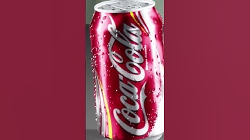 coca cola animation video - product animation in blender -  cycle rendering