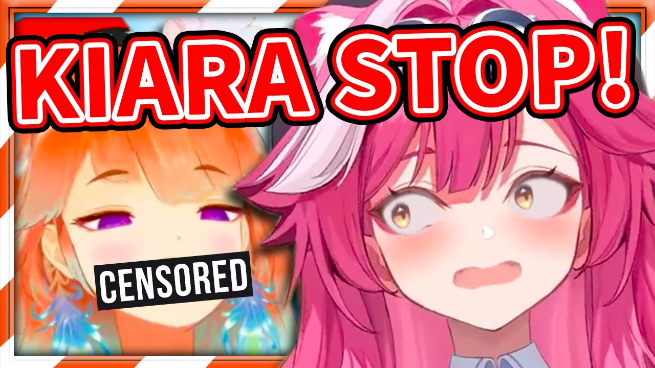 Raora has to Censored Kiara for being TOO YABAI on Stream 【HololiveEN】