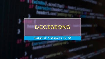 Nested if Statements in C#