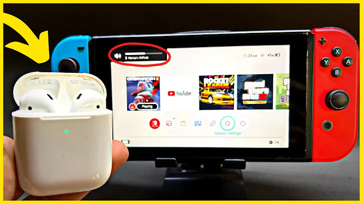 How To Connect Airpods To Nintendo Switch - No Adapter