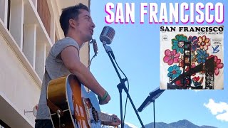 San Francisco (Scott Mckenzie) - Acoustic Cover, live in Aosta, Italy