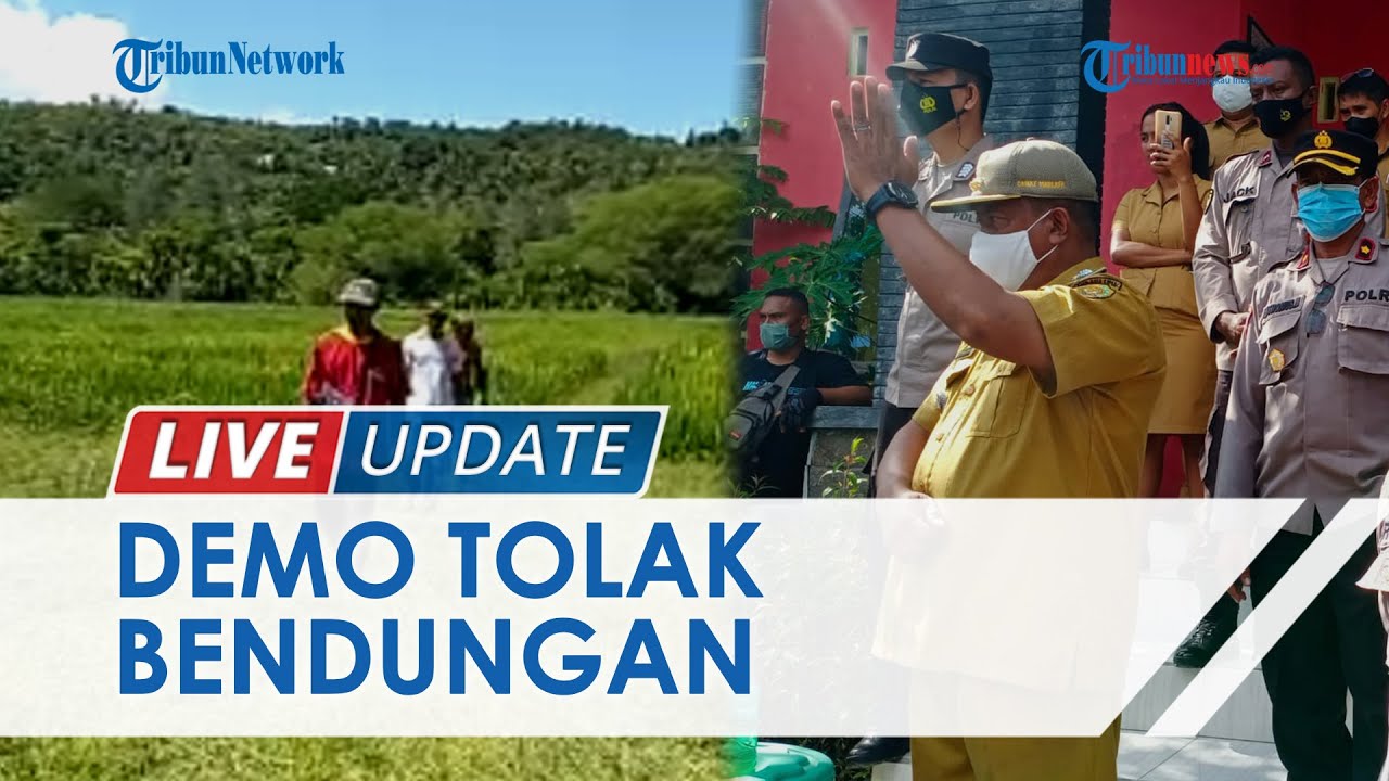 Warga Suku Helong Kota Kupang Tolak Pembangunan Bendungan Kolhua, Lurah Malah Kabur saat Didemo