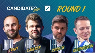 FIDE Candidates 2020 | Round 1 | Live Commentary with World Champion Magnus Carlsen