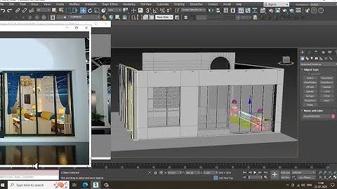 3DsMax Tutorials, Learn 3D Modeling an Exhibition Stall from Scratch in 3dsmax ( Part 5)