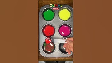 Color Mix 4 #colormixing #satisfying #mixedcolors