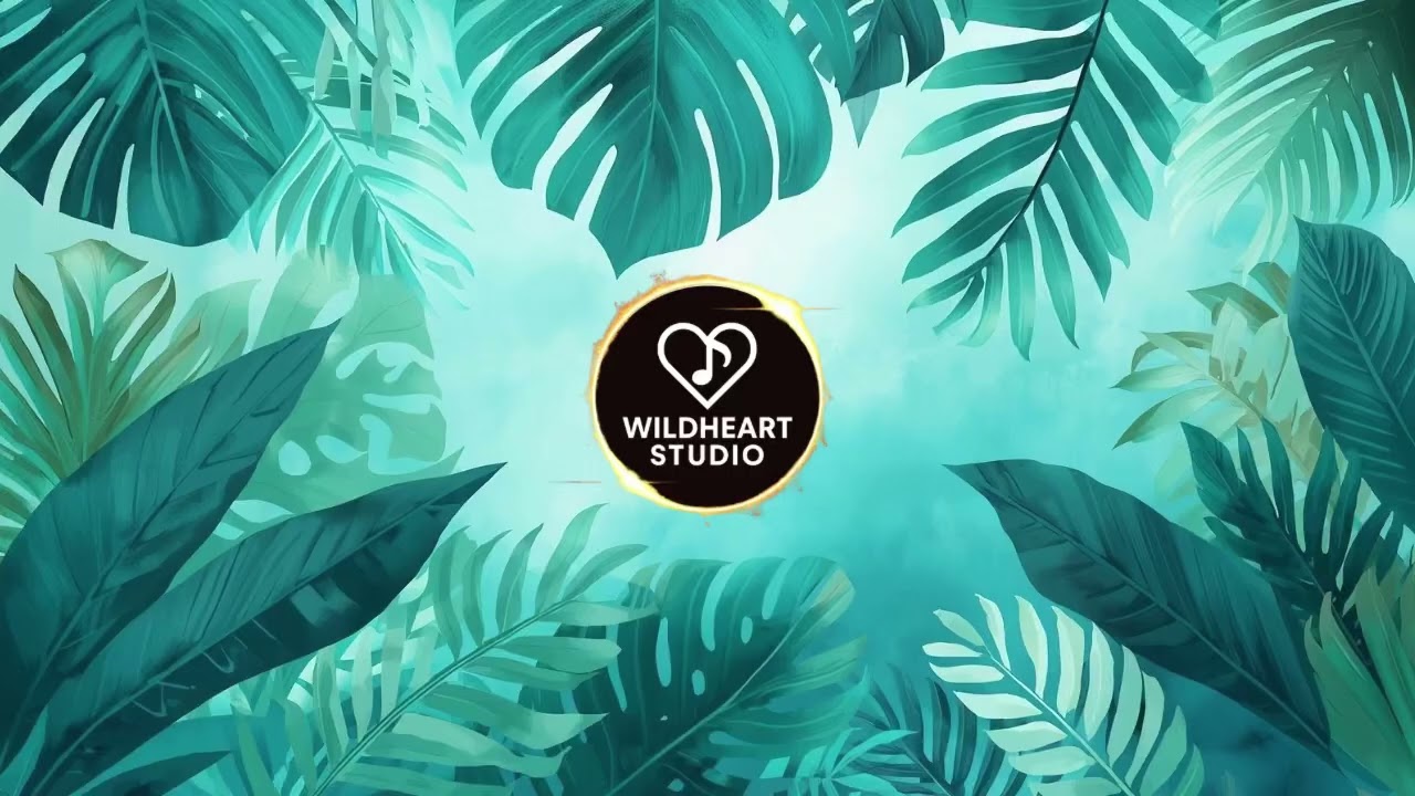 Cool Island Leaves & Slow Time 🌿 | 90-Minute Tropical Music Loop