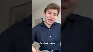 Timur Slanov Performs The Greek Song Psixedeleia. Resimi