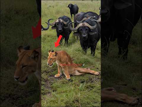Buffalo Herd Attack