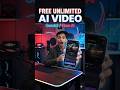 Gemini & Flow AI से Unlimited AI Video Generate FREE 🤯 #ytcreate