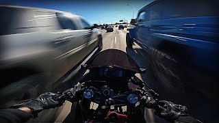 RIPPING the ZX6R | S1000RR & ZX10R Group Ride