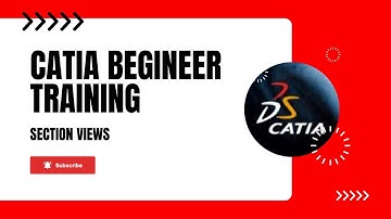 Section Views || Generating different types of sectional views in CATIA Drawing