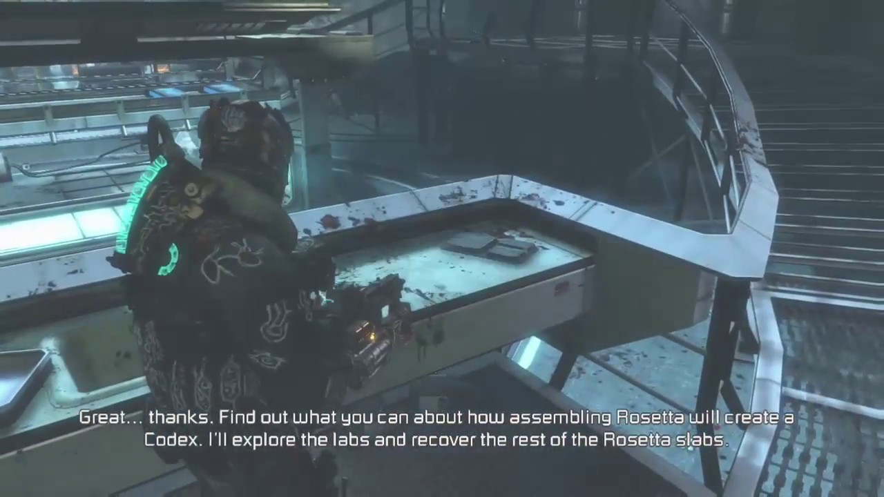 Dead Space 3: Dialog Glitch