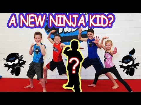 Who's the NEW NINJA KID? Ninja Kidz TV