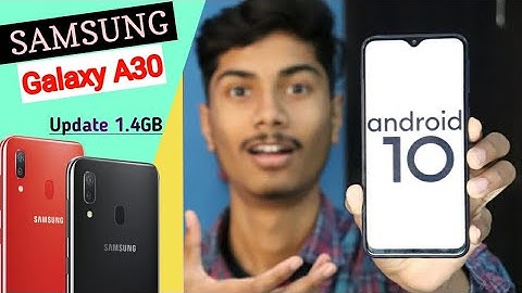 SAMSUNG A30 Official Android 10 Update || ONE UI 2 Android 10 Update