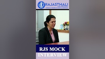 RJS MOCK INTERVIEW | RAJASTHALI LAW INSTITUTE JAIPUR #judiciary